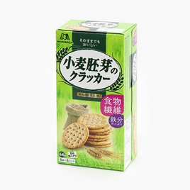TPBS: Bánh quy mầm lúa mạch Nhật Bản bổ sung chất xơ và sắt Morinaga 152g (8 cáix8 gói)