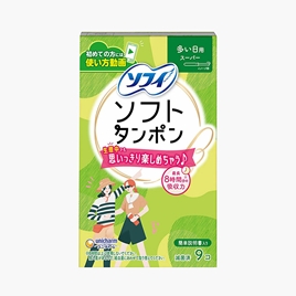 Băng vệ sinh Tampon mềm mại siêu thấm Sofy 9 cái