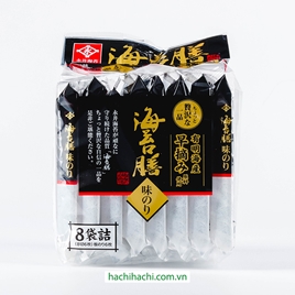 Rong biển tẩm gia vị Nagainori không chất phụ gia 18g (6 miếngx8 gói)