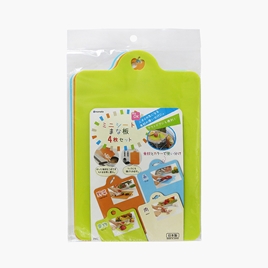 Thớt nhựa Nhật Bản BPA Free Inomata 19x29.2cm (4 cái)
