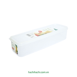 Hộp nhựa đựng thực phẩm 1.1L, dùng được lò vi sóng