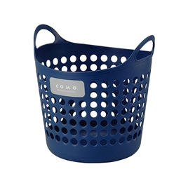 Giỏ nhựa đựng vật dụng size L 39x38x41.5cm (Xanh Navy)