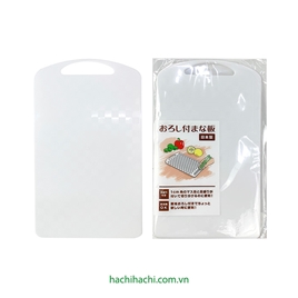 Thớt nhựa 27.5x16cm kèm mặt mài củ quả