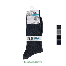 Vớ nam cổ cao kháng khuẩn 25-27cm (Nhiều mẫu)-Giao mẫu ngẫu nhiên