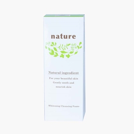 Sữa rửa mặt tẩy trang làm sáng da Nhật Bản Nature Whitening 100g