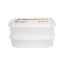 Hộp đựng thực phẩm Nhật Bản trữ đông, trữ mát, dùng lò vi sóng Nakaya 450mlx2
