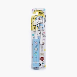 Bàn chải đánh răng điện cho bé, lông mềm kèm đầu thay thế Hapica Doraemon