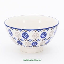 Chén bát sứ, chén bát ăn cơm 11.6cm (Xanh), dùng được lò vi sóng