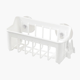 Giá để mút rửa chén 18.7x7.5cm có móc hít tường, móc úp chai