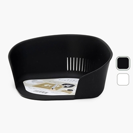 Khay nhựa ráo nước đựng nguyên liệu nấu ăn BPA Free 14.5x14.5cm (Nhiều mẫu)-Giao mẫu ngẫu nhiên