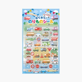 Sticker dán trang trí hình phương tiện giao thông