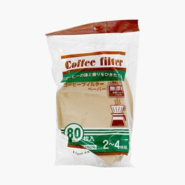 Giấy lọc cà phê Nhật Bản 80 cái 2-4 cups màu tự nhiên