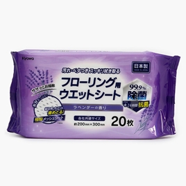 Khăn ướt lau sàn Nhật Bản kháng khuẩn hương Lavender 20 tờ 20x30cm