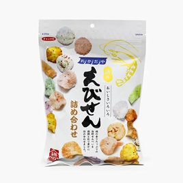 Snack bánh gạo hải sản mix Okadaya 140g