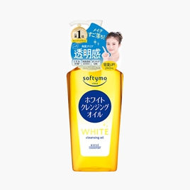 Dầu tẩy trang dưỡng sáng da Nhật Bản Kose Softymo White Cleansing Oil 240ml