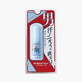 Lăn khử mùi Nhật Bản đá khoáng bạc hà Soft Stone cho nam 20g