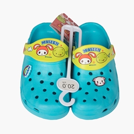 Dép sục trẻ em 20cm, họa tiết thỏ và rùa
