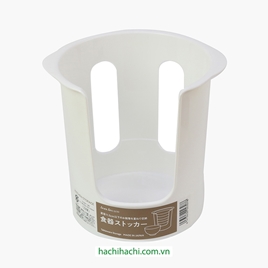 Khay để tô chén đĩa cất gọn Sanada Nhật Bản 14.9x15cm
