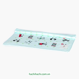 Khăn cotton cao cấp Nissen 34x36cm Wanpaku-land Blue