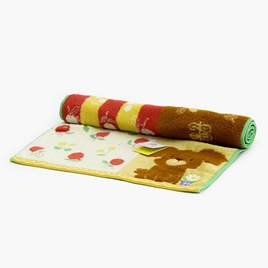 Khăn vải cotton Nissen 34x80cm Fureru Whipped Cream FS-8087Y Yellow