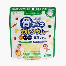 TPBVSK: Bột canxi cá tuyết Nhật Bản bổ sung rau củ quả bone’s calcium for kids vegetable plus mixed fruit flavor 128g