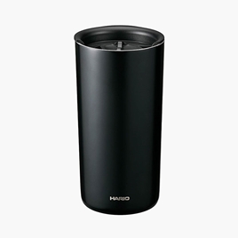 Ly giữ nhiệt inox 2 lớp phủ gốm cao cấp Hario 350ml CTF-350-B (Đen)