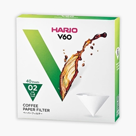 Giấy lọc cà phê Hario Nhật Bản 40 cái (V60-VCF-02-40M)