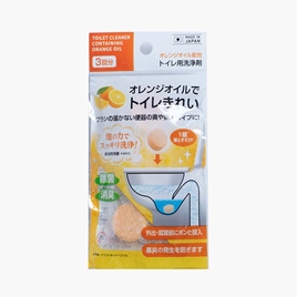Viên sủi tẩy rửa, khử mùi, kháng khuẩn bồn cầu hương cam 10gx3 viên