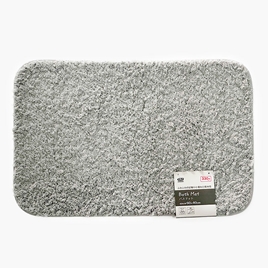 Thảm chùi chân thấm hút nước, mềm mại, chống trượt 40x60cm (Xám)