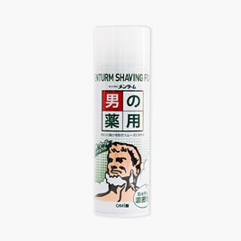 Bọt cạo râu Nhật Bản bảo vệ da & giảm trầy xước Menturm hương tự nhiên 200g
