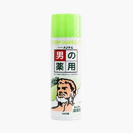 Bọt cạo râu Nhật Bản bảo vệ da & giảm trầy xước Menturm hương chanh 200g
