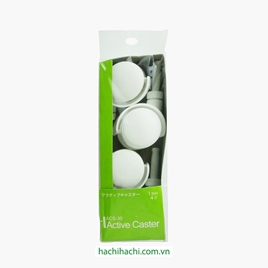 Bánh xe nhựa gắn chân tủ Sanka 35x37x43mm