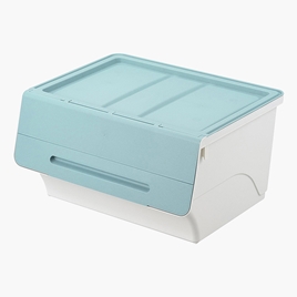 Hộp đựng nắp gập Sanka 57x46x31cm (L) - Xanh