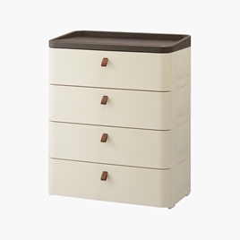 Tủ nhựa ngăn kéo 4 tầng Sanka 72.5x41x87.5cm (Ivory)