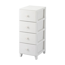 Tủ ngăn kéo 4 tầng Sanka 34x44.5x87.5cm - Trắng 