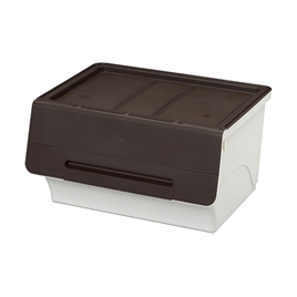 Hộp đựng nắp gập Sanka 57x46x31cm (L) - Nâu