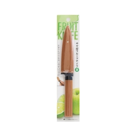 Dao bếp gọt trái cây inox kèm nắp đậy lưỡi 9.3cm