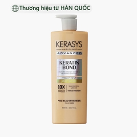 Dầu xả Hàn Quốc phục hồi hư tổn Kerasys advanced keratin bond deep 600ml