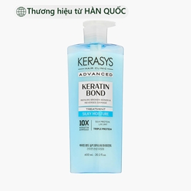 Dầu xả Hàn Quốc dưỡng ẩm mượt Kerasys advanced keratin bond silky moisture 600ml