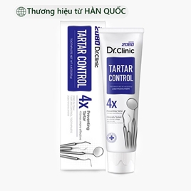 Kem đánh răng ngừa cao răng, mảng bám Hàn Quốc 2080 Dr.Clinic Tartar Control Toothpaste 125g