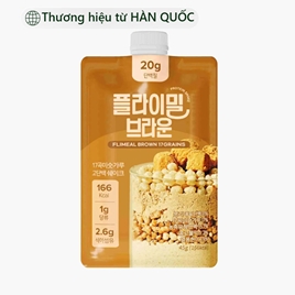 TPBS: Bột Protein Hàn Quốc Flimeal  Vị Ngũ Cốc Rang (Flimeal Brown), Dạng Bột 45g