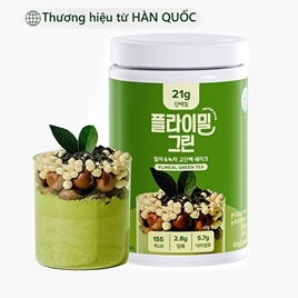 TPBS: Bột Protein Hàn Quốc Flimeal Vị Trà Xanh (Flimeal Green), Dạng Bột 630g