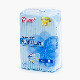 Băng vệ sinh hàng ngày mát lạnh Diana Sensi Cool Fresh 15.5cm 40 miếng