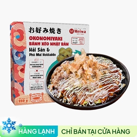 Bánh xèo Nhật Bản hải sản phô mai Hokkaido 250g