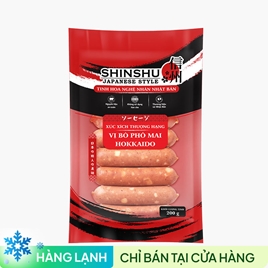 Xúc xích thượng hạng vị bò phô mai Hokkaido 200g