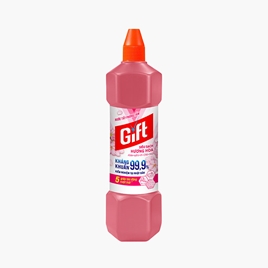 Nước tẩy phòng tắm Gift siêu sạch hương hoa 900ml, kháng khuẩn 99.9%