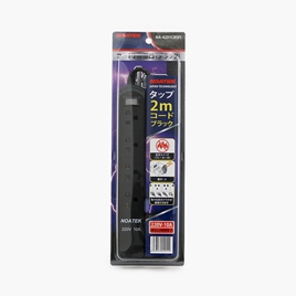 Ổ cắm Noatek dây 2m 4 lỗ cắm NA-4201CBSFI (Đen)