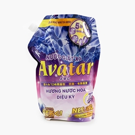 Nước giặt xả 5 trong 1 Avatar hương nước hoa (tím) lưu hương 72H - 3kg
