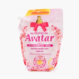 Nước giặt xả 5 trong 1 Avatar hương nước hoa (hồng), lưu hương 72H - 3kg