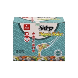 Súp ngũ sắc Asuzac 30g (10gx3gói), Chay mặn đều dùng được